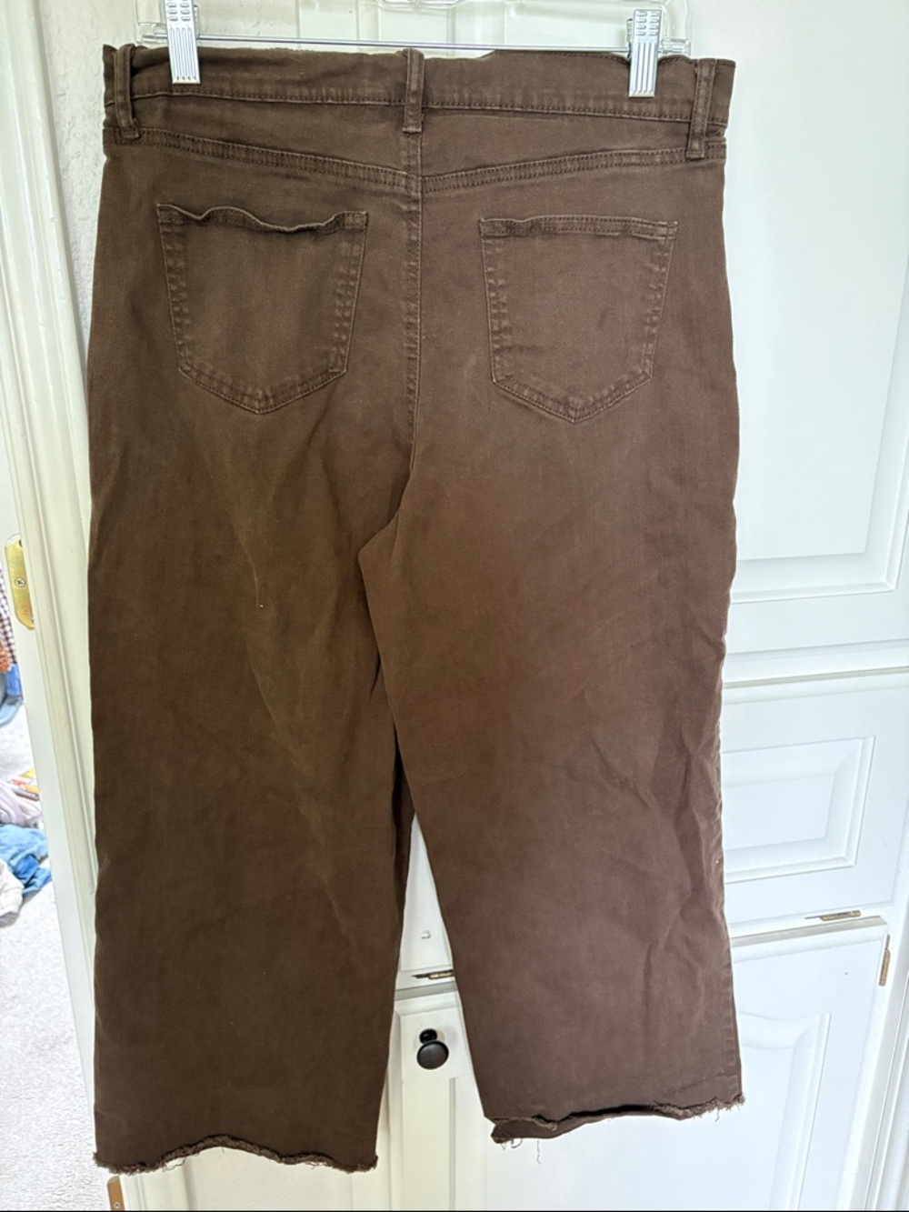Brown Wide-Leg Pants - Picture 3 of 3